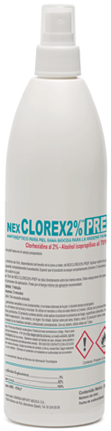 Desinfectante Nex Clorex 2% PREP