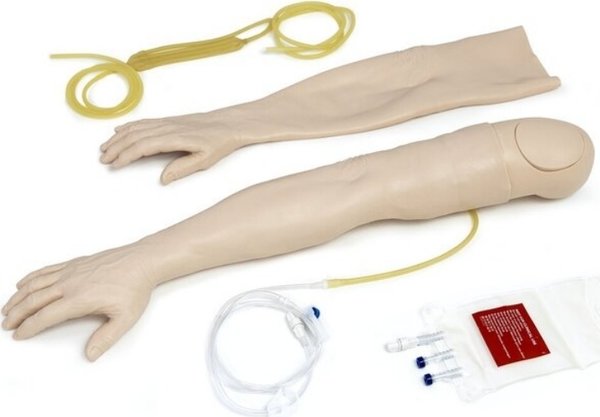 Kit de brazo de entrenamiento IV multivenoso masculino