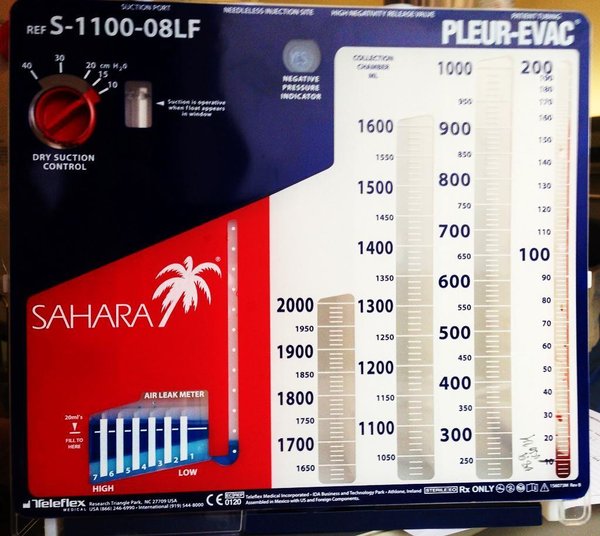 Pleur-evac® S-1100 Sahara® Series