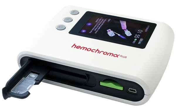 Medidor de hemoglobina total hemochroma PLUS