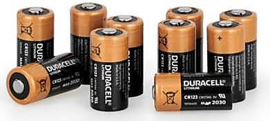 Batería - Pilas CR123A de litio para Zoll AED Plus (Paquete 10 unidades)